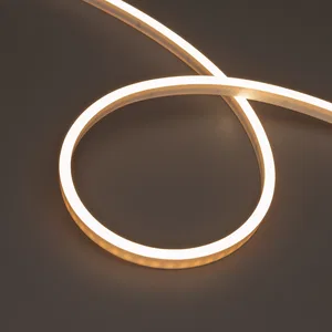 Лента герметичная WAVE-SIDE-PU-A120-06x12mm 24V Warm3500 (8 W/m, IP68, 5m, wire x2) (Arlight, Вывод прямой, 3 года)