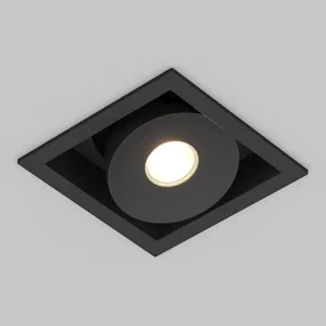 Светильник CL-SNODO-LUM-S80x80-9W Warm3000 (BK, 45 deg) (Arlight, IP20 Металл, 3 года)