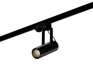 Трековый светильник HOKASU Tube Clip TR4 (85-160/ral9005 – 40w/5098/38deg)