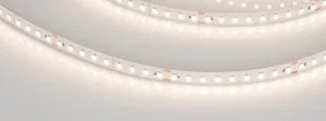 Лента UL-A126-10mm 24V Warm3500 (8 W/m, IP20, 5m) (Arlight, высок.эфф.165 лм/Вт)