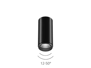 Накладной светильник HOKASU Tube Zoom (85-160/ral9003 – 30w/4090/12-50deg)