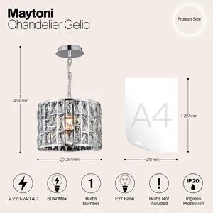 Подвесной светильник Maytoni MOD184-PL-01-CH
