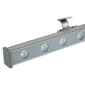 Светодиодный прожектор AR-LINE-1000S-18W-24V RGB (Grey, 30 deg, DMX512) (Arlight, Закрытый)