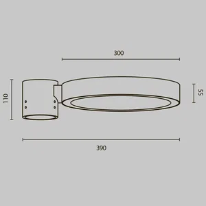 Парковый светильник Outdoor O472H-L50GF3K