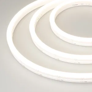 Лента герметичная MOONLIGHT-SIDE-A140-12x17mm 24V Day4000 (9.6 W/m, IP67, 5m, wire x2) (Arlight, Вывод боковой, 3 года)