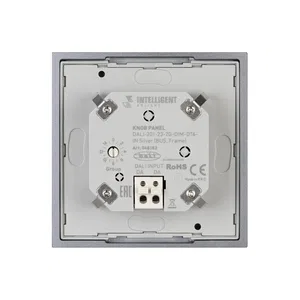 INTELLIGENT ARLIGHT Кнопочная панель DALI-201-23-2G-DIM-DT6-IN Silver (BUS, Frame) (IARL, IP20 Металл, 3 года)