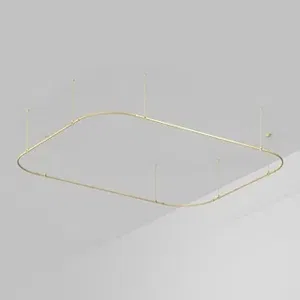 Основание ART-APRIORI-RECTANGLE-SOFT-ROD-800-4500x3500 (GD) (Arlight, IP20 Металл, 3 года)