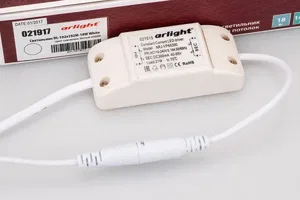 Светильник DL-192x192M-18W White (Arlight, IP40 Металл, 3 года)