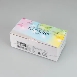 Светодиодная гирлянда ARD-STRING-CLASSIC-9000-WHITE-60LED-LIVE RGB-SPI (12V, 40W) (Ardecoled, IP65, 1 год)