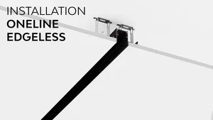 Sıva Altı Magnet Ray HOKASU OneLine Edgeless (RAL9003/3000mm)