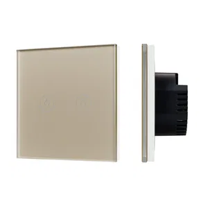 Выключатель сенсорный SWT-OMALI-S02-ZB-GD (250V, 10A, Zigbee) (Arlight, Стекло)