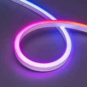 Лента герметичная SPI MOONLIGHT-SIDE-B84-12x17mm 24V RGB-PX7 (18 W/m, IP67, 5m, wire x2) (Arlight, Вывод прямой, 2 года)