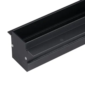 Трек встраиваемый MAG-TRACK-4560-FDW-2000 (BK, 5LN) (Arlight, IP20 Металл, 5 лет)