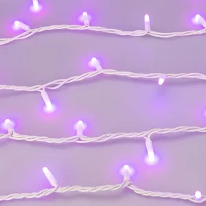 Светодиодная гирлянда ARD-STRING-PRO-10000-WHITE-100LED-MILK-LIVE RGB-DMX (24V, 10W) (Ardecoled, IP65, 2 года)