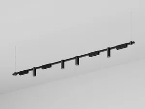 Подвесной светильник HOKASU PL9 (GOLD/3000mm – D55/140mm/3K/60W/38deg)