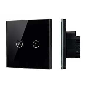 Выключатель сенсорный SWT-OMALI-S02-ZB-BK (250V, 10A, Zigbee) (Arlight, Стекло)