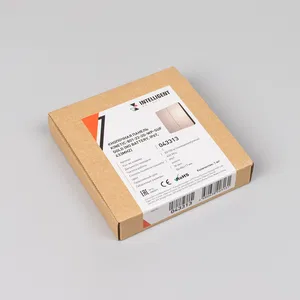 INTELLIGENT ARLIGHT Кнопочная панель KINETIC-801-22-2G-WP-SUF Gold (No battery, IP67, 433Mhz) (IARL, IP67 Пластик, 3 года)
