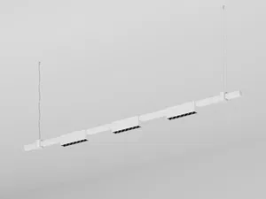 Подвесной светильник HOKASU PL11 (RAL9003/1500mm – 190mm/3K/10.5W/40deg)