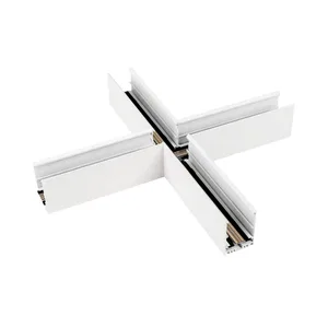 Коннектор крестовой MAG-CON-4563-X90 (WH) (Arlight, IP20 Металл, 5 лет)