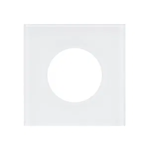 Рамка стеклянная FRM-GLARE-GC-1-WH (Arlight, -)