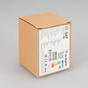 Светильник LT-GAP-S70x70-3W Warm3000 (WH, 30 deg) (Arlight, IP65 Металл, 3 года)