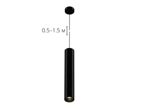Подвесной светильник HOKASU Tube Hang (55-320/gold – 10w/2798/38deg)
