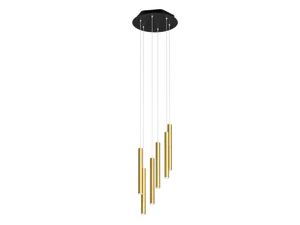 Подвесной светильник HOKASU Tube Cascade (40-320/ral9003 – 42w/3090/36deg)