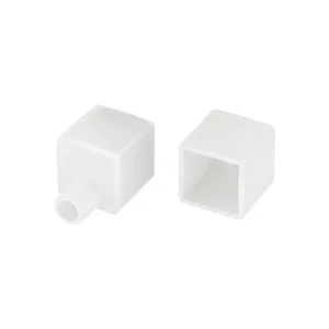 Заглушка WPH-FLEX-1414-TOP WHITE с отверстием (Arlight, Силикон)