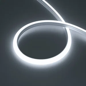 Лента герметичная MOONLIGHT-PRO-TOP-X320-16x15mm 48V White6000 (10 W/m, IP65, 30m, wire x2) (Arlight, Силикон)
