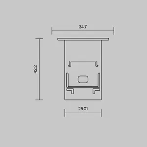 Комплектующие для профиля Led Strip 642054