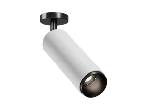 Накладной светильник HOKASU Tube ON Zoom (85-160/ral9003 – 20w/5098/12-50deg)