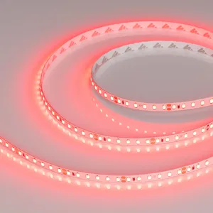 Лента RT-A120-8mm 24V Red (9.6 W/m, IP20, 2835, 5m) (Arlight, 9.6 Вт/м, IP20)