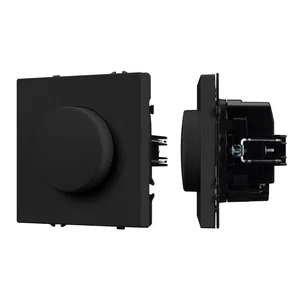 ARL NOBE Светорегулятор задний фронт TRIAC черный оникс софт-тач SWT-DLR-SFPL-BK (250V, 300W) (Arlight, Черный оникс)