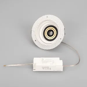 Корпус PLURIO-BASE-BUILT-TRIMLESS-R120 (WH, 1-2, 200mA) (Arlight, IP20 Металл, 3 года)