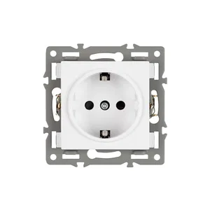 Механизм электрической розетки SCT-MEU1-PL-WH (250V, 16A) (Arlight, -)