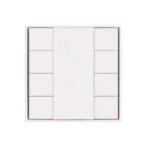 INTELLIGENT ARLIGHT Кнопочная панель KNX-301-22-8-SH-IN White (BUS, Frame) (IARL, IP20 Пластик, 3 года)