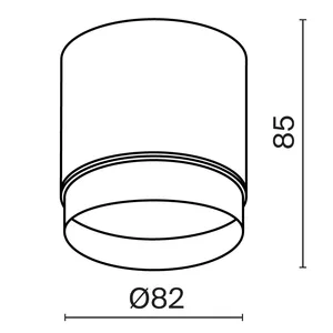 Потолочный светильник Technical C088CL