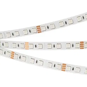 Лента RT-B84-10mm 24V RGB (21 W/m, IP20, 5060, 5m) (Arlight, Открытый)