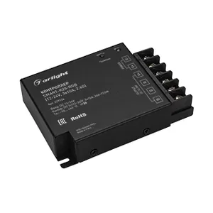 Контроллер SMART-K28-RGB (12-24V, 3x10A, 2.4G) (Arlight, IP20 Металл, 5 лет)