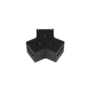Коннектор тройной с питанием ART-INBELT-CON-T-POWER (BK, 48V) (Arlight, -)