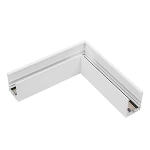 Коннектор угловой MAG-CON-4563-L90 (WH, 5LN) (Arlight, IP20 Металл, 5 лет)