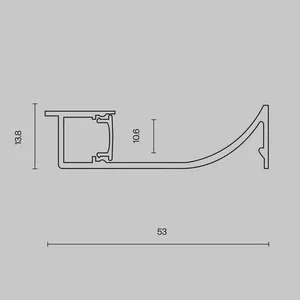 Профиль Led Strip ALM-5314-S-2M