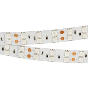 Лента RT 2-5000 24V Green 2x2 (5060, 600 LED, LUX) (Arlight, 28.8 Вт/м, IP20)