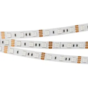 Лента RT-B60-10mm 12V RGB (14.4 W/m, IP20, 5060, 5m) (Arlight, Открытый)