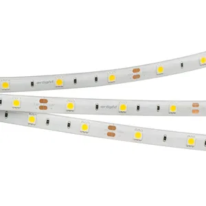 Лента RTW 2-5000SE 12V Cool (5060, 150 LED, LUX) (Arlight, 7.2 Вт/м, IP65)