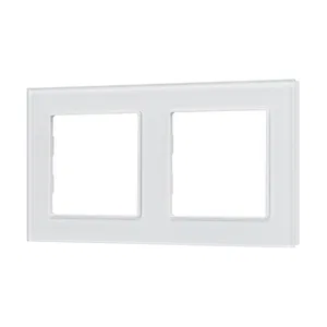 Рамка стеклянная FRM-GLARE-GS-2-WH (Arlight, -)