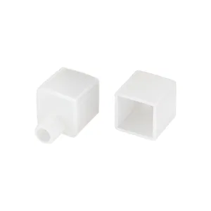 Заглушка WPH-FLEX-1414-TOP WHITE с отверстием (Arlight, Силикон)