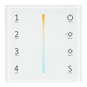 Панель Sens SMART-P38-MIX White (230V, 4 зоны, 2.4G) (Arlight, IP20 Пластик, 5 лет)