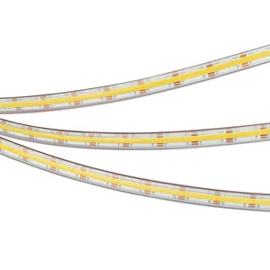 Лента герметичная COB-PS-X640-12mm 24V White-MIX (23 W/m, IP67, CSP, 5m) (Arlight, Изменяемая ЦТ)