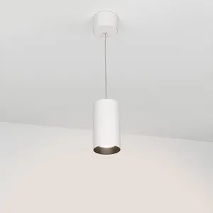 Светильник подвесной SP-POLO-R85-2-15W Warm White 40deg (White, Black Ring) (Arlight, IP20 Металл, 3 года)